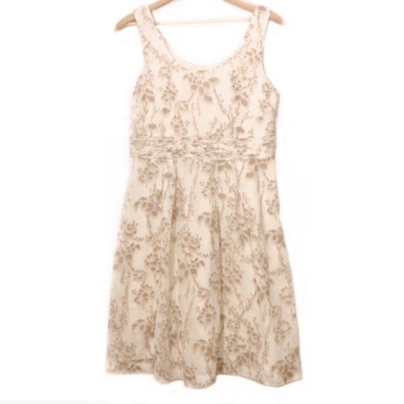 LOFT Dresses & Skirts - Lela Rose LOFT Cotton Floral Dress Spring Modest